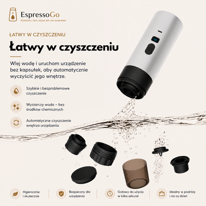 EspressoGo Nomad™ Przenośny ekspres do kawy